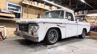 1964 Dodge D100 Fuel Cooling and Startup [upl. by Katy354]