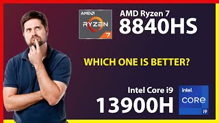 AMD Ryzen 7 8840HS vs INTEL Core i9 13900H Technical Comparison [upl. by Dierolf]