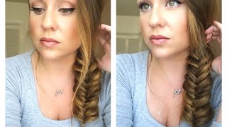 Braid Tutorial How to get a Thick Fishtail Braid [upl. by Brittne298]