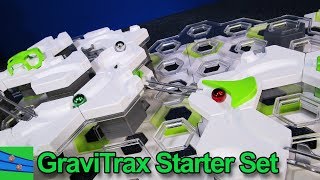 GraviTrax Starter Set Interactive Track System by Ravensburger Review by Marble Grooves Race Grooves [upl. by Eddy773]