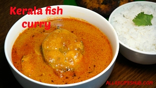 Kerala fish curry with coconut milk  kerala fish curry recipe  king fish curry [upl. by Aiuoqes]