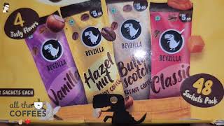 Bevzilla Instant Coffee Review  Bevzilla Assorted Coffee Sachets Review [upl. by Asaph]