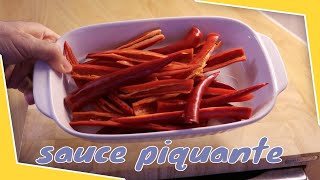 comment faire de la sauce piquante  sauce hot  recette de la sauce piquante [upl. by Lettie931]