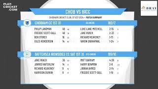 Chobham CC 1st XI v Battersea Ironsides CC Sat 1st XI [upl. by Areta89]