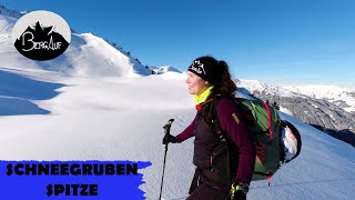 Skitour Kitzbüheler Alpen auf die Schneegrubenspitze in der Kelchsau [upl. by Irpak]