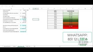 Tabla excel para calcular pensión Ley 73 y tabla para calcular aportaciones patronales año 2023 [upl. by Yereffej]