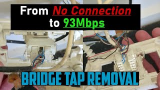 Bridge Tap on TELEPHONEDATA SOCKET for NBN FTTC Customer [upl. by Epoh]