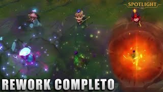 Teemo REWORK COMPLETO  PREVIA [upl. by Thorr]