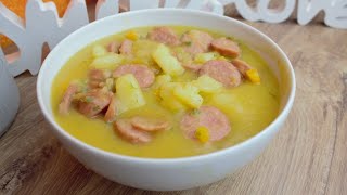 Omas Kartoffelsuppe Rezept schnell lecker und cremig mit wenig Zutaten Hausmannskost rezepte [upl. by Sinnej]