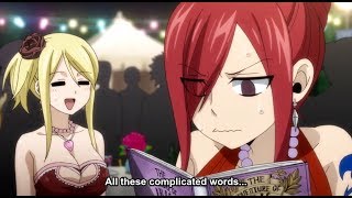 Fairy Tail Gray And Juvia  Erza And Jellal English Sub [upl. by Yeleek]