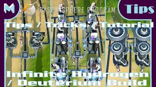 Dyson Sphere Program Infinite Hydrogen  Deuterium Build For Power  Rockets TipsTutorial [upl. by Amitie]