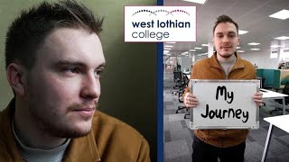 Mark Comyns  My Journey at West Lothian College [upl. by Ralyks175]