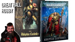 Lets Talk Custodes  The Bonus 40k Show [upl. by Teece923]