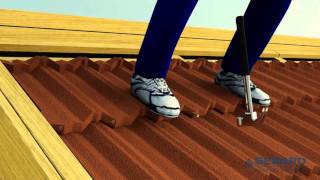 02 INSTALLATION VIDEOS GERARD ROOFING SYSTEMS EUROPE  TILE LAYING [upl. by Novehc]