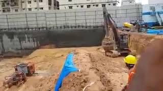 RETAINING WALL COLLAPSE [upl. by Nmutua]