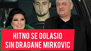 Hitno oglasavanje SINA Dragane Mirkovic nakon vesti o RAZVODU roditelja draganamirkovic [upl. by Lilac]