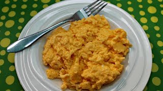 Mascarpone Scrambled Eggs Recipe [upl. by Eanrahs454]