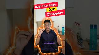 Best Strategy for Droppers aiims neet dropper strategy mbbs [upl. by Adanar595]