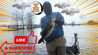 BYTE DOWN FISHING Bass Fishing A Notorious Lake  MASSIVE BASS CAUGHT [upl. by Akemrej]