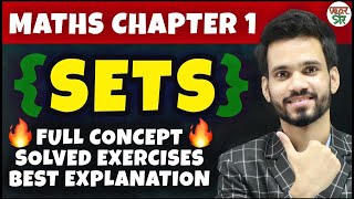 Sets Class 11  Maths Chapter 1  ConceptTypesQuestionsSolutionsConceptRepresentionSuper Set [upl. by Dona]