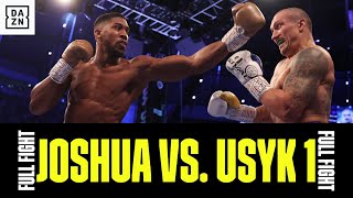 FULL FIGHT  Anthony Joshua vs Oleksandr Usyk 1 [upl. by Anelhtac809]