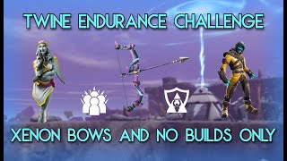 Fortnite STW  Twine Endurance Xenon Bow amp No Builds Only Challenge [upl. by Laet236]