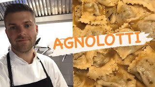 AGNOLOTTI ALLA PIEMONTESE ricetta classica tradizionale [upl. by Gladstone]