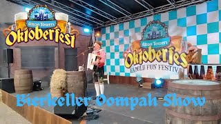 Bierkeller Oompah Show Oktoberfest 2023 at Alton Towers Resort [upl. by Assel]