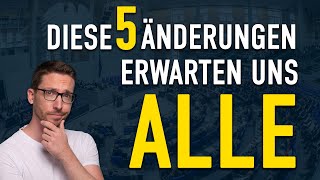 NEUES Gesetz Diese 5 Änderungen erwarten uns ALLE ✅ [upl. by Nebur]