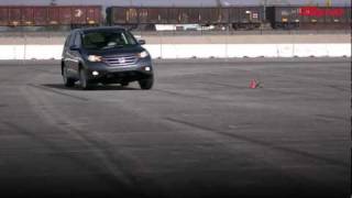 2012 Honda CRV  Track Test [upl. by Goles]