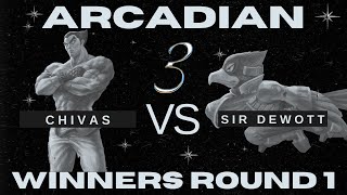 Arcadian 3 Winners Round 1 JE  Chivas VS PH  Sir Dewott [upl. by Rutherford]