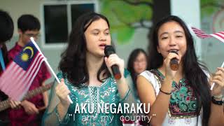 quotAku Negarakuquot  Audi MokShazee Ishak Cover by Tenby Schools Penang [upl. by Odarbil]