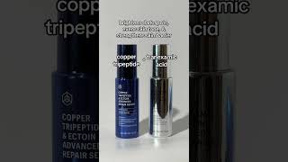 what to pair with copper tripeptide heres a quick guide 💙 alliesofskin shorts coppertripeptide [upl. by Edlun740]