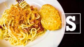 PASTA CARBONARA RECIPE  SORTED [upl. by Babita]