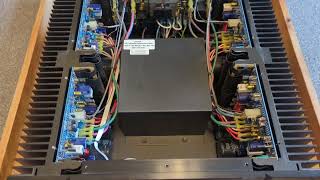 Harman Kardon Citation 71 hifi 4 channel bridgeable power amplifier internal insides [upl. by Anella]