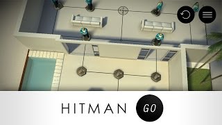 Hitman GO  Level 17  Complete Puzzle Walkthrough [upl. by Ahcsap]