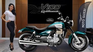 2025 NEW MOTO GUZZI V 100 CALIFORNIA LAUNCHED SOON [upl. by Ynaiffit]