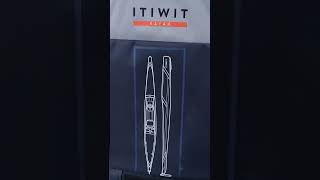 The Itiwit Race 500 kayak in its backpack [upl. by Claiborn38]