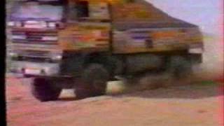 The bull DAF Trucks Paris Dakar 1985 [upl. by Elleral]