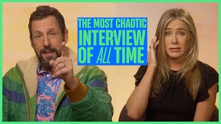 Jennifer Aniston amp Adam Sandler Go Delirious In Hilarious Interview  Capital [upl. by Eolc898]