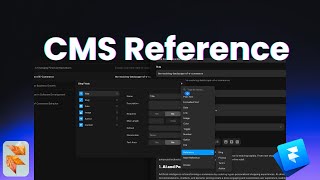 Framer Tutorial CMS Reference  Framer Update [upl. by Norehs154]