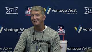 Arizona Football Press Conference  Brent Brennan [upl. by Epp]