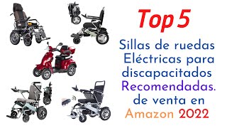 Top 5 SILLAS DE RUEDAS ELECTRICAS PARA DISCAPACITADOS  Scooter eléctrico para minusválidos [upl. by Atikkin550]