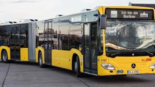 BVG Linie X10 RammrathBrücke  S amp U Zoologischer Garten Linienkenntnis im MB Gelenkbus 4785 [upl. by Devi139]