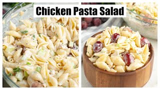 Chicken Pasta Salad Recipe [upl. by Egan]