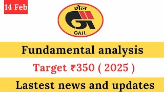 Gail Share Latest news  Gail share Fundamental analysis  Target [upl. by Coralie]