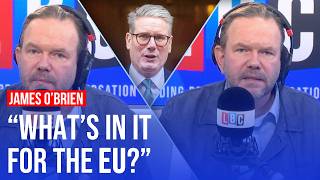 Brexit When will the UK realise it failed  James OBrien on LBC [upl. by Adnih766]