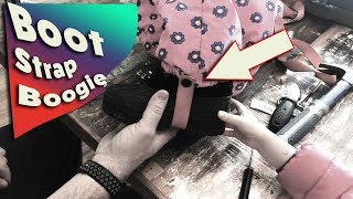 Winter time life hacks Keep snow out of your boots [upl. by Rednirah327]