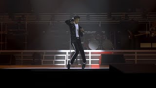 Michael Jackson  Billie Jean  CGI Animation  Wembley Stadium Bad Tour Live 1988 [upl. by Sternlight]