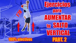 Como AUMENTAR tu SALTO VERTICAL part2 [upl. by Sivolc]